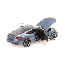 BMW M8 Coupe 2020 Blue Metallic Minichamps 110029024
