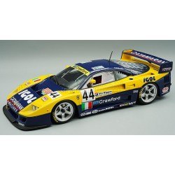 Ferrari F40 GTE 3.5L Turbo V8 44 24 Heures du Mans 1996 Tecnomodel TM18-286B