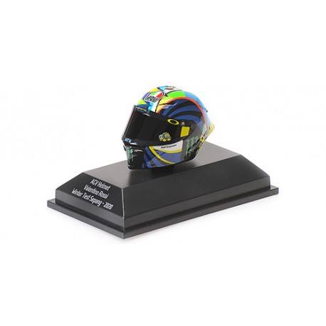 Casque Helmet AGV 1/8 Valentino Rossi Moto GP Winter Test Sepang 2020 Minichamps 399200066