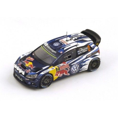Volkswagen Polo R WRC 2 Rallye Monte Carlo 2015 Lattvala Antilla Spark S4502