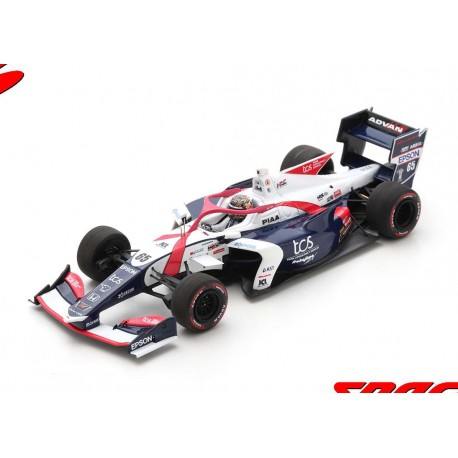 Super Formula SF19 TCS Nakajima Racing M-TEC HR-417E 65 Toshiki Oyu Season 2022 Spark SJ130