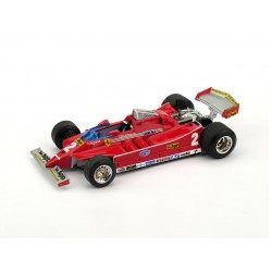Ferrari 126C Test 2 Gilles Villeneuve F1 Saint Marin 1980 Brumm R447