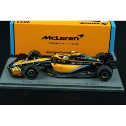 McLaren Mercedes MCL36 4 Lando Norris F1 Emilie Romagne 2022 3ème Spark S8540