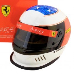 Casque 1/2 Michael Schumacher F1 Espagne 1996 Bell 4100118