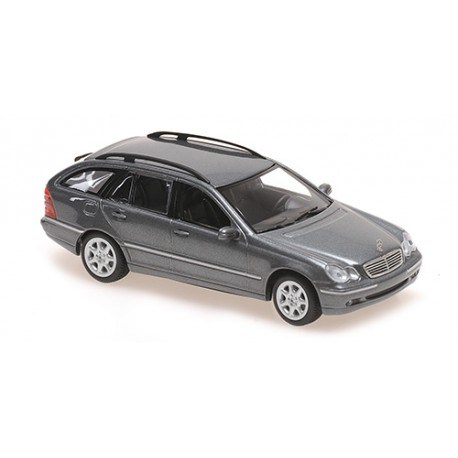 Mercedes Benz C-CLass T-Model S203 2001 Grey Metallic Minichamps 940030110