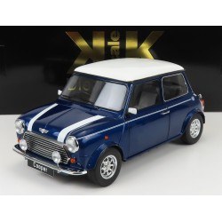 Mini Cooper RHD 1992 Blue Metallic White KK Scale KKDC120053R