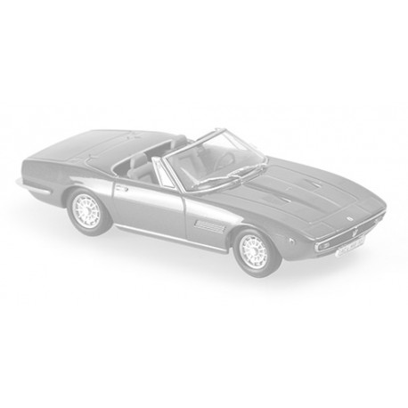 Maserati Ghibli Spyder 1969 Red Minichamps 940123330 - Miniatures Autos  Motos