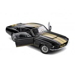 Ford USA Mustang Shelby GT500 Coupe 1967 Black Gold Solido S1802908