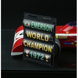 Pitboard 1/18 Formule 1 PBEF01