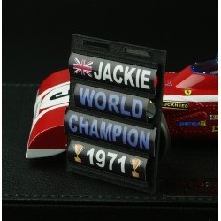 Pitboard 1/18 Formule 1 PBJAS02