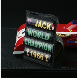 Pitboard 1/18 Formule 1 PBJAB03