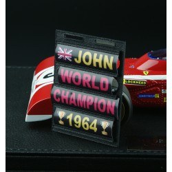 Pitboard 1/18 Formule 1 PBJS01