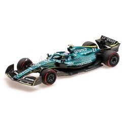 Aston Martin Mercedes AMR22 27 Nico Hulkenberg F1 Grand Prix de Bahrain 2022 Minichamps 417220127