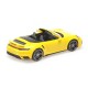 Porsche 911 992 Turbo S Cabriolet 2019 Yellow Minichamps 410069484