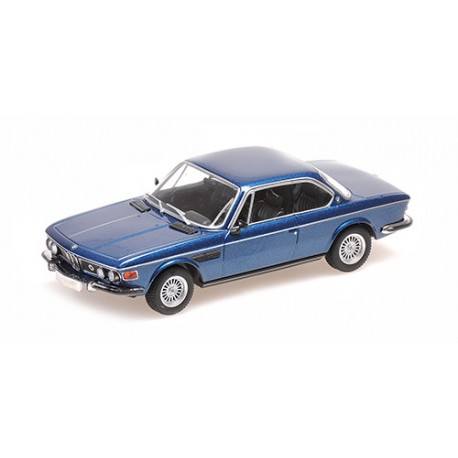 BMW 3.0 CS 1968 Blue Metallic Minichamps 410029024