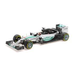 Mercedes F1 AMG W06 Hybrid 44 F1 World Champion 2015 Lewis Hamilton Minichamps 186150044