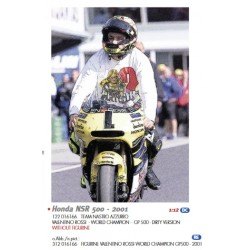 Honda NSR 500 46 dirty version GP 500 2001 Valentino Rossi Minichamps 122016166