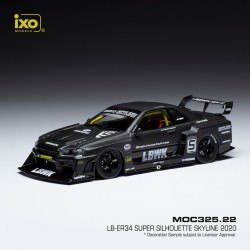 Nissan LB-ER34 Super Silhouette Skyline 2020 Black IXO MOC325