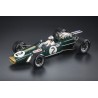 Brabham BT24 with pilot 2 Denis Hulme F1 3ème Mexique 1967 GP Replicas GP122BWD