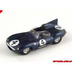 Jaguar Type D 4 Winner 24 Heures du Mans 1956 Spark 43LM56