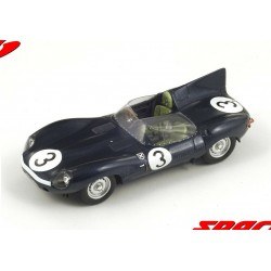 Jaguar Type D 3 Winner 24 Heures du Mans 1957 Spark 43LM57