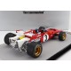 Ferrari 312B with pilot 3 Jacky Ickx F1 3ème Mexique 1970 Tecnomodel TMD18-064D