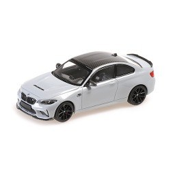 BMW M2 CS 2020 Silver with Black Wheels Minichamps 410021027