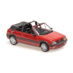 Peugeot 205 CTI Cabriolet 1990 Red Minichamps 940112330