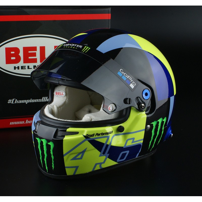 Casque Helmet 1/2 Valentino Rossi GT World Challenge 2022 Bell