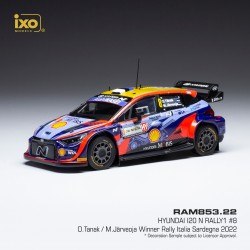 Hyundai i20 N Rally1 8 Rallye de Sardaigne 2022 Tanak - Jarveoja IXO RAM853