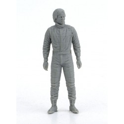 Figurine Kit Driver Gilles Villeneuve F1 Ferrari 1981 Brumm F022R