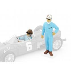 Figurines Wolfgang Von Trips - Richie Ghinter F1 Ferrari 1961 Brumm F086