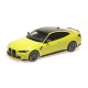 BMW M4 2020 Yellow Minichamps 155020120