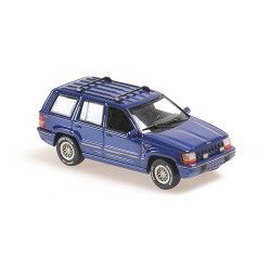 Jeep Grand Cherokee 1995 Dark Blue Metallic Minichamps 940149660