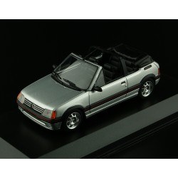 Peugeot 205 CTI Cabriolet 1990 Silver Metallic Minichamps 940112331