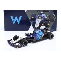 Williams Mercedes FW43B 63 George Russell F1 2021 Arabie Saoudite Minichamps 147212263