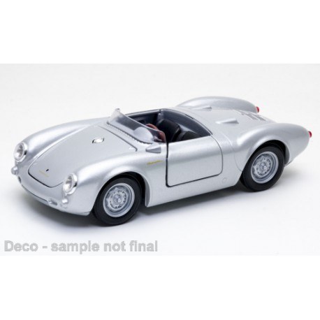 Porsche 550 Spyder Silver Welly WEL24113silver