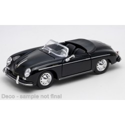 Porsche 356A Speedster Black Welly WEL24106Cblack
