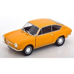Fiat 850 Coupe 1965 Dark Orange WhiteBox WB124168-O
