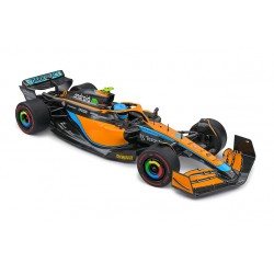 McLaren Mercedes MCL36 4 Lando Norris F1 Emilie Romagne 2022 Solido S1809102 1/18