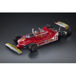 Ferrari 312 T4 with pilot 49th Lap 12 Gilles Villeneuve F1 Pays Bas Zandvoort 1979 GP Replicas GPGV002