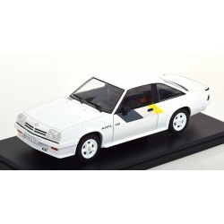 Opel Manta B GSI 1984 White Decorated Whitebox WB124173-O