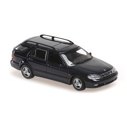 Saab 9-5 Break 1999 Dark Blue Metallic Minichamps 940170810