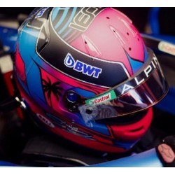 Casque Helmet 1/5 Esteban Ocon Alpine GP Miami F1 2023 Spark 5HF103