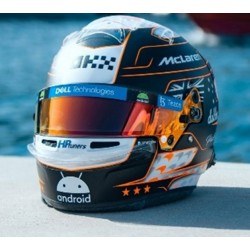 Casque Helmet 1/5 Oscar Piastri McLaren GP Monaco F1 2023 Spark 5HF109