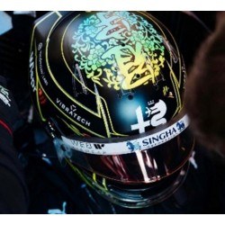 Casque Helmet 1/5 Guanyu Zhou Alfa Romeo GP Australie F1 2023 Spark 5HF110