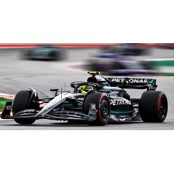 Mercedes AMG W14 E Performance 44 Lewis Hamilton F1 2ème Espagne 2023 Minichamps 110230844