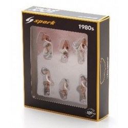 Figurines Grid Girls 1/43 1980 Spark S43AC022
