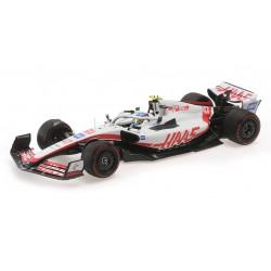 Haas Ferrari VF-22 47 Mick Schumacher F1 Angleterre 2022 Minichamps 117221047