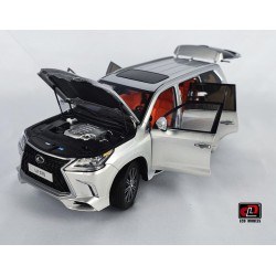 Lexus LX570 2022 Silver LCD Model LCD18010-SI